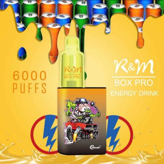 Premium Wholesale Price Disposable R&M R&m Box Pro 6000 Puffs Vape Pen