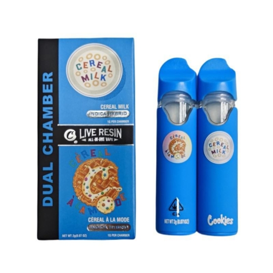 Bulk Pricing no Vape Pens Cookies Dual Chamber 1ml+1ml