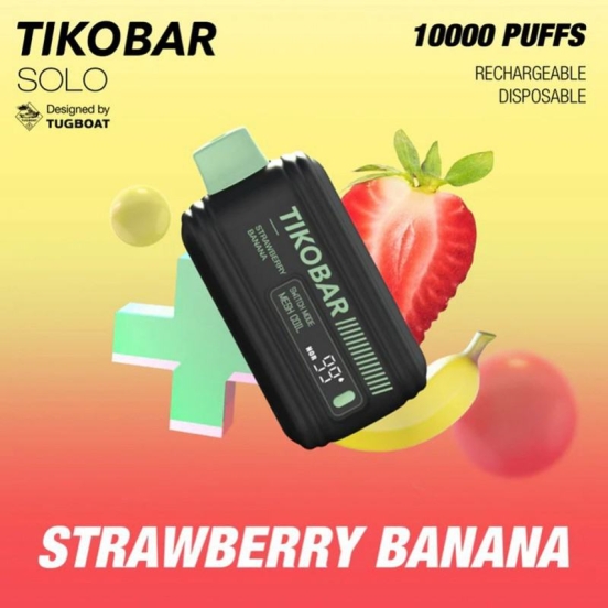 Best Selling Vape Pen Wholesale tiko solo 10000 Rechargeable Electronic 10000 Puffs