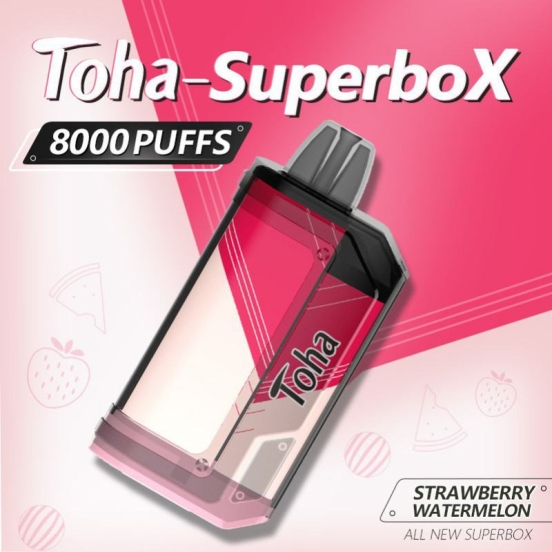 2024 Bulk Price Disposable Luckee E-cigarette Toha Superbox 8000 Nicotine