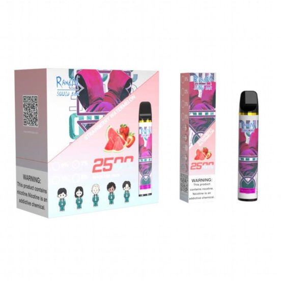 Randm squid 2500 puffs disposable vape brands