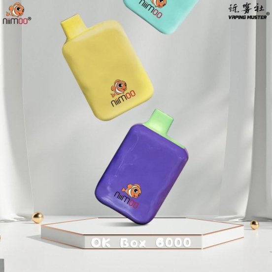 2024's Premium Vape Pen Niimoo Ndokbox 6000 Puffs Disposable Pen