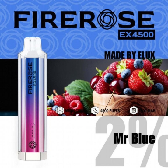 Hot Selling Wholesale Disposable Vape Bars Baish Firerose Ex4500