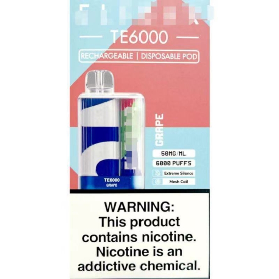  Te 6000 Puffs Box Vape
