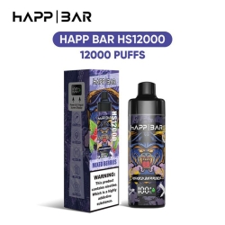 BANANATIMES/Custom Plus Happ Hs - 12k Disposable E-cig 12000 Puffs