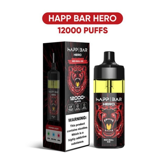 Banana Times Disposable Vape Pen Happ Hero E 8000 Puffs
