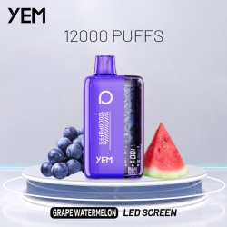 Disposable YEM Bm12s-29bs 12000 Puffs E-cigarette Nicotine