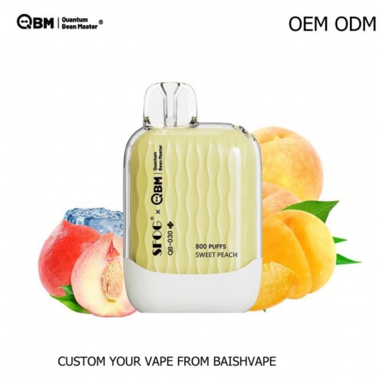 Bestseller Disposable Sfog Qbm Crystal 800 Vape Wholesale