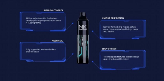 Premium Vape Pen Disposable Maskking Vape Super Eva Brands