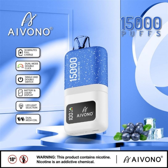 2024 Best Wholesale Price Disposable Blizzard Aiovno Magic  Disposable 15000 Puffs Vape Pen