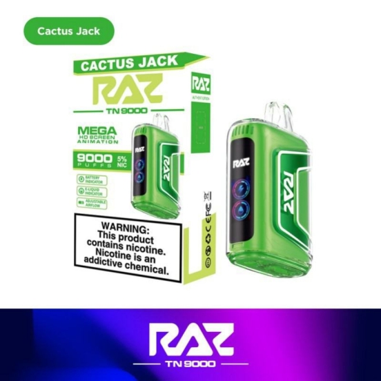 Raze Raze Tn 9000 Puffs Disposable Big Hit Vape