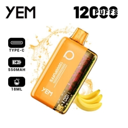 YEM Bm12s-105tz 12000 Puffs Disposable Bar