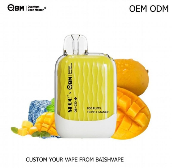 Bestseller Disposable Sfog Qbm Crystal 800 Vape Wholesale