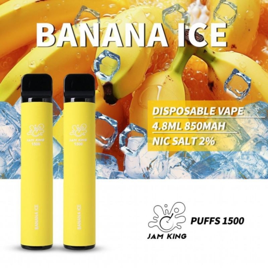 Top Selling Jam King Jam King 1500 Puffs Nicotine