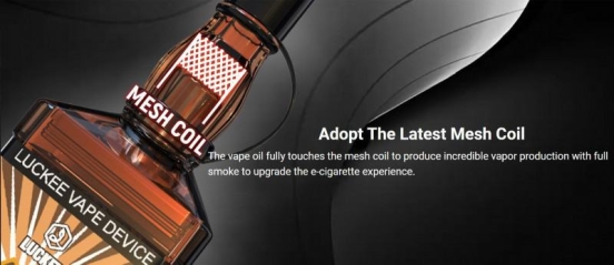 Disposable Luckee E-cigarette Jack Daniel 8000 Puffs Nicotine