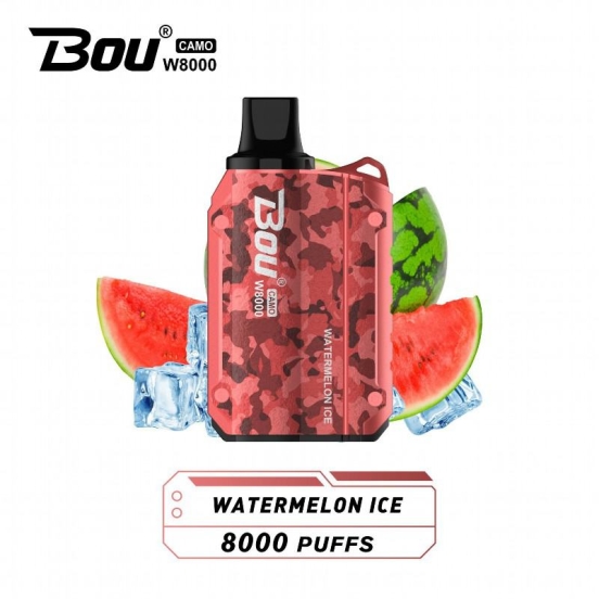 Superior Quality Disposable Vape BOU Bou Camo 8000 Puffs