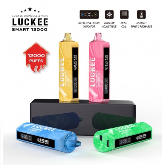 Luckee Smart 12k 500-1000 Puffs Disposable Vape Wholesale Price