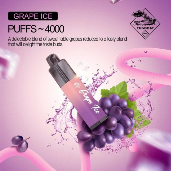 2024's Finest Vaping TUGBOAT Tugboat Mega Flow 4000 Puffs Wholesale Disposable Vape Bars