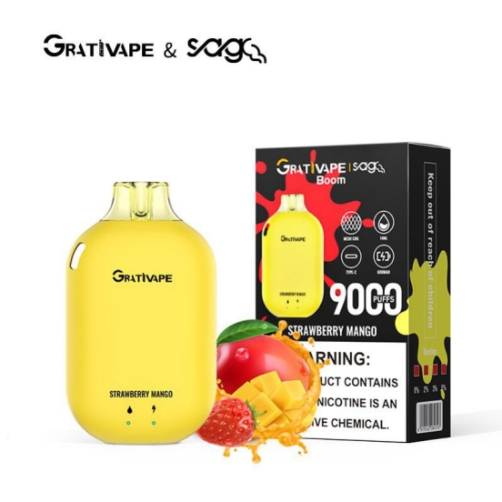 Disposable Vape Pens Grati Boom 9000 Puffs Wholesale