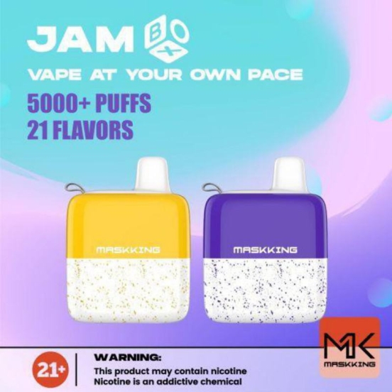Maskking Jam Box 5000 Puffs Vape Wholesale Price