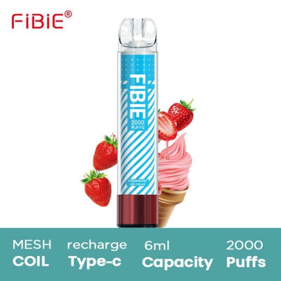 Lost Pen Fibie Glow 2000 Disposable About 2000 Puffs