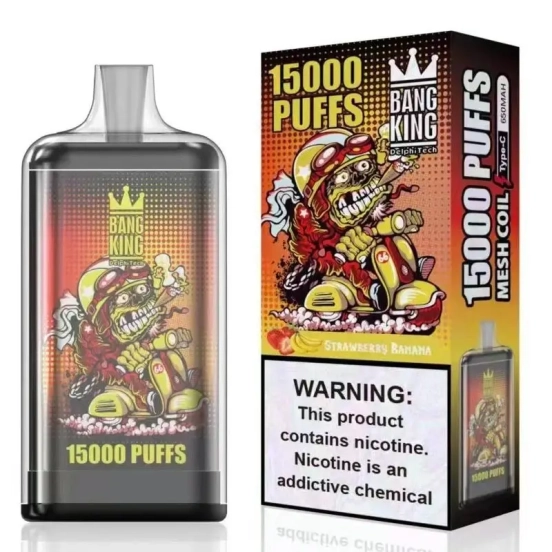 Competitive Pricing Disposable Bang King Bar Vape 15000 Puffs