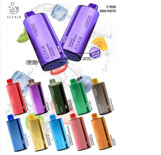 2024's Top Sellers funky Disposable Vapes Elfair Ti 9000 Puffs Wholesale