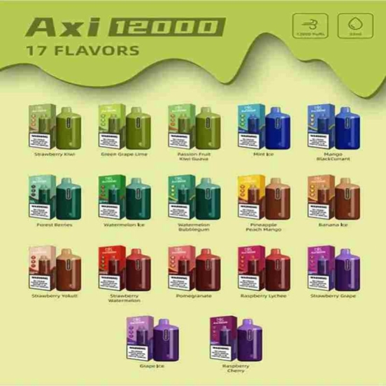 Superior Quality Maskking Axi 12k Disposable 12000 Puffs Hits Vape
