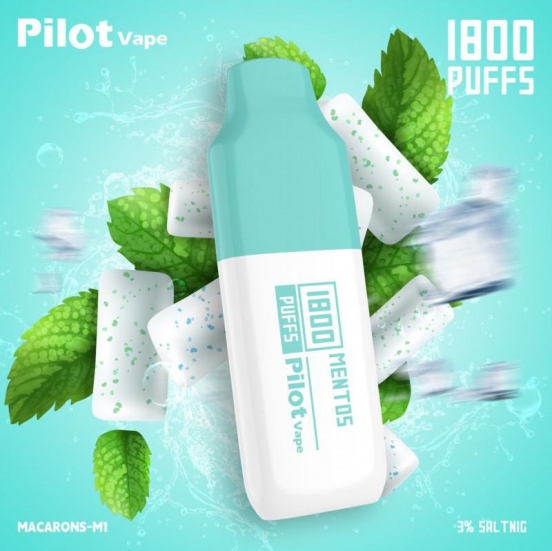 All Flavors Pilot 2024 Hot Fruit Flavors Electronic Eu Ware 1800 Puffs Wholesale Vape Disposables