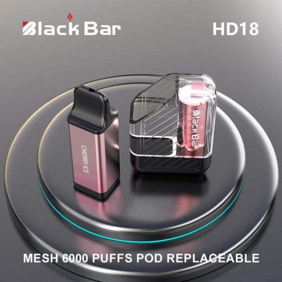 Superior Quality Wholesale Black & Support Customization Hd18 5000 Puffs Vape Disposables