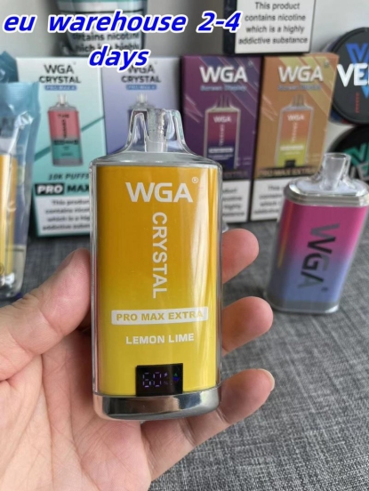 Bulk Pricing Wga Crystal 15k Vape Rechargeable