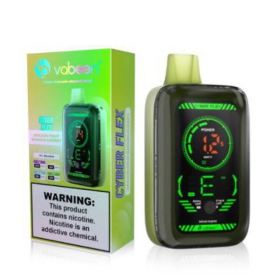 2024's Premium Vape Pen Vabeen Disposable Vape Brands Vabeen Cyber Flex 25000 Puffs