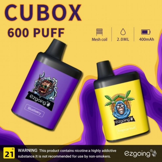 Ezgoing Cuobox- 600 Puffs Box