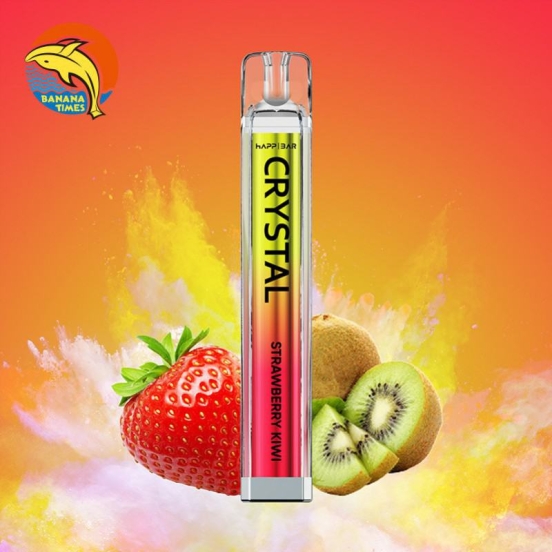 Good Price Wholesale Vape Pens Banana Times Happ Crystal E 600 Puffs