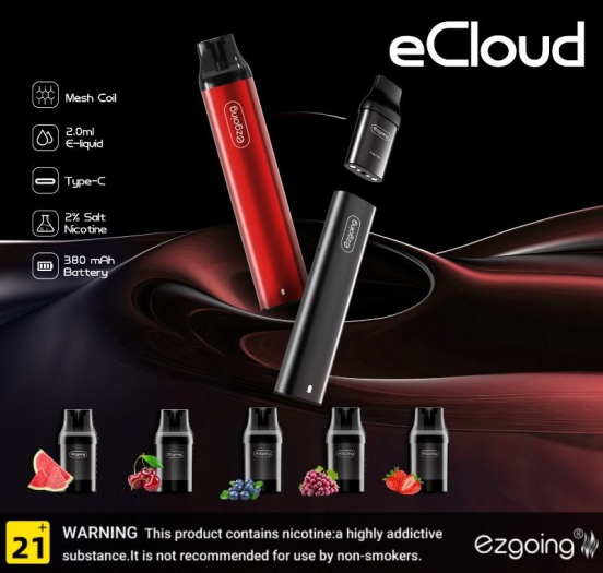 Ezgoing Ezgoing-ecloud About 600 Puffs Vapes Wholesale
