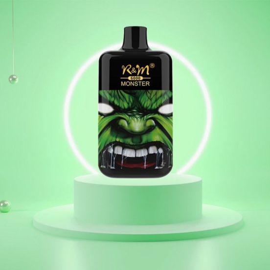 Disposable Vape Brands Smok R&m Monster 6000 Puffs