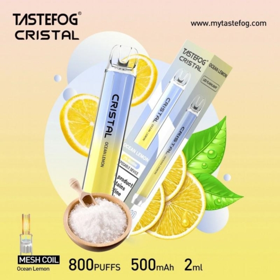 Best Vape Pen Wholesale Disposable Tastefog Tastefog Crystal 800 Puffs Vapes
