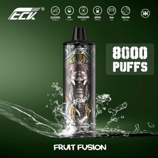 Customizable FOCOL Kk 8000 Puffs Disposable E-cigarette Puff
