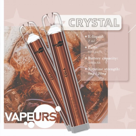 Disposable urs Urs Crystal About 600 Puffs