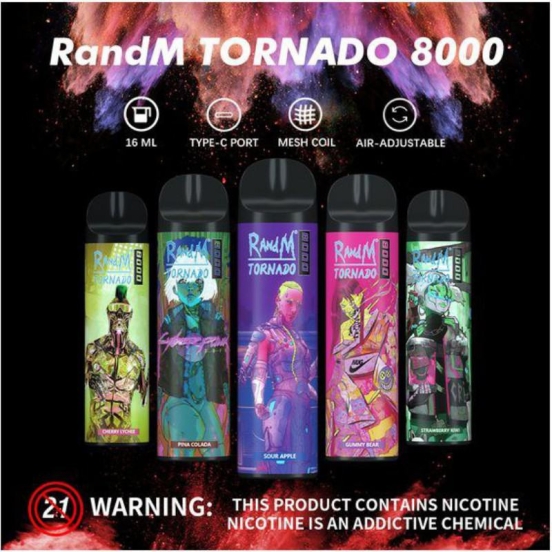 RANDM Disposable Vape 8000 Puffs