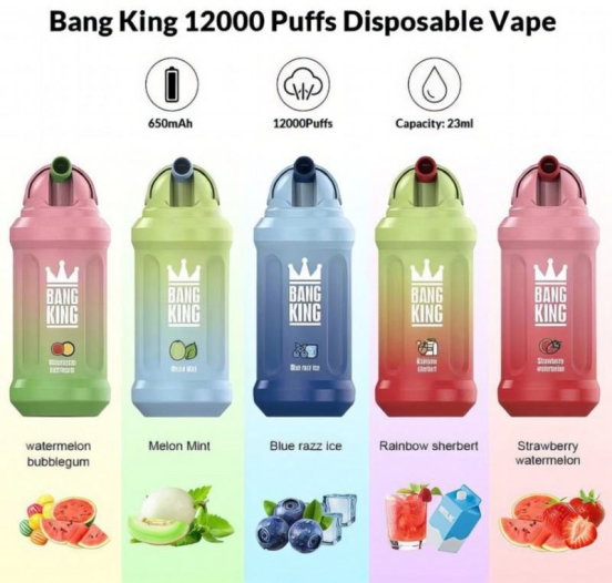 Wholesale Disposable Vape Pen Bang King 12000 15000 Puffs