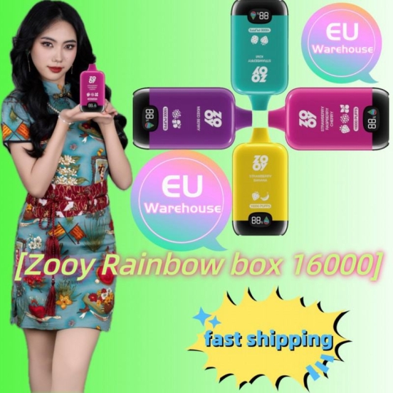 Zooy Pen Vape Bainbow Box 16000 Puffs