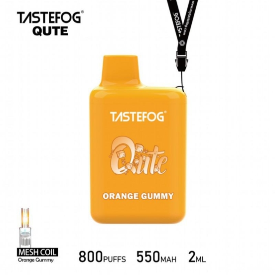 2024's Finest Vaping TASTEFOG Tastefog Qute 800 Puffs Disposable Vape Pen Wholesale