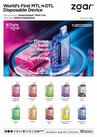 Bulk Pricing Wholesale Vape Pens Baish Zgar Neo 10000