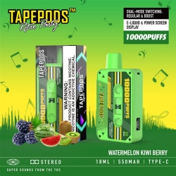 Blizzard Quizz Qd114 Mesh Coil Disposable Salt-nic 10000 Puffs Box Vape