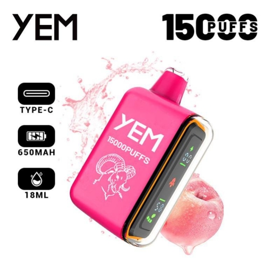 2024's Premium Vape Pen YEM Td15-106 15000 Puffs Disposable Vape Pod