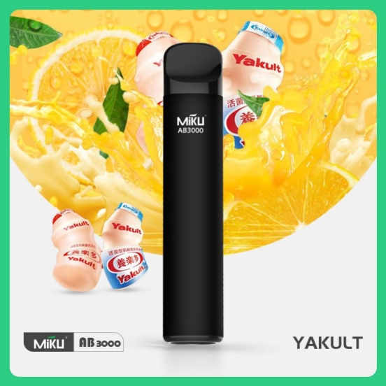 Miku Bar Ab114 3000 Puffs Disposable Vape