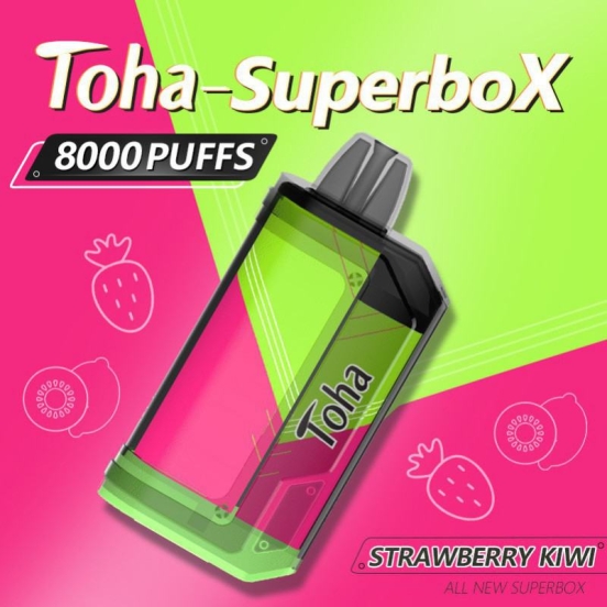 Baish Wholesale Vape Pens Toha Superbox 8000 Super Box