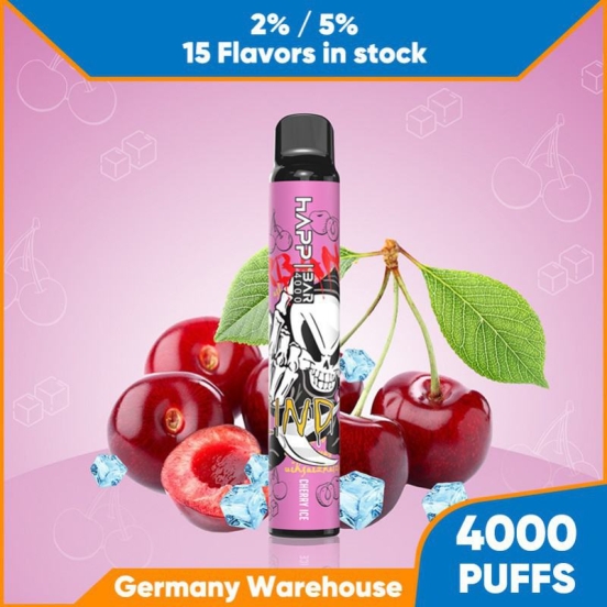 All Flavors Disposable Happ Vape Pen Happ 4000 Puffs Wholesale Price