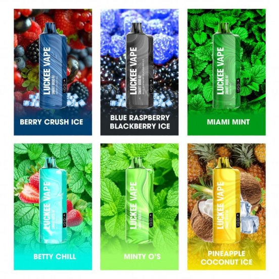 2024 Best Vape luckee and oem Smart 8000 Af Vape Flavors